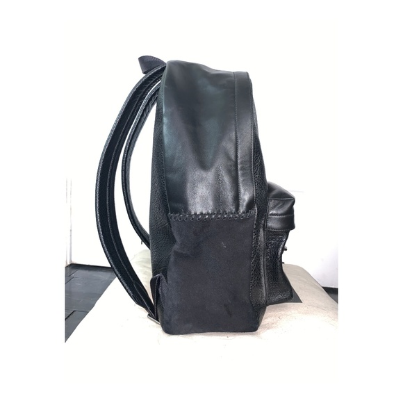 COACH Campus Backpack With Baseball Stitch. BLACK - Picture 2 of 8